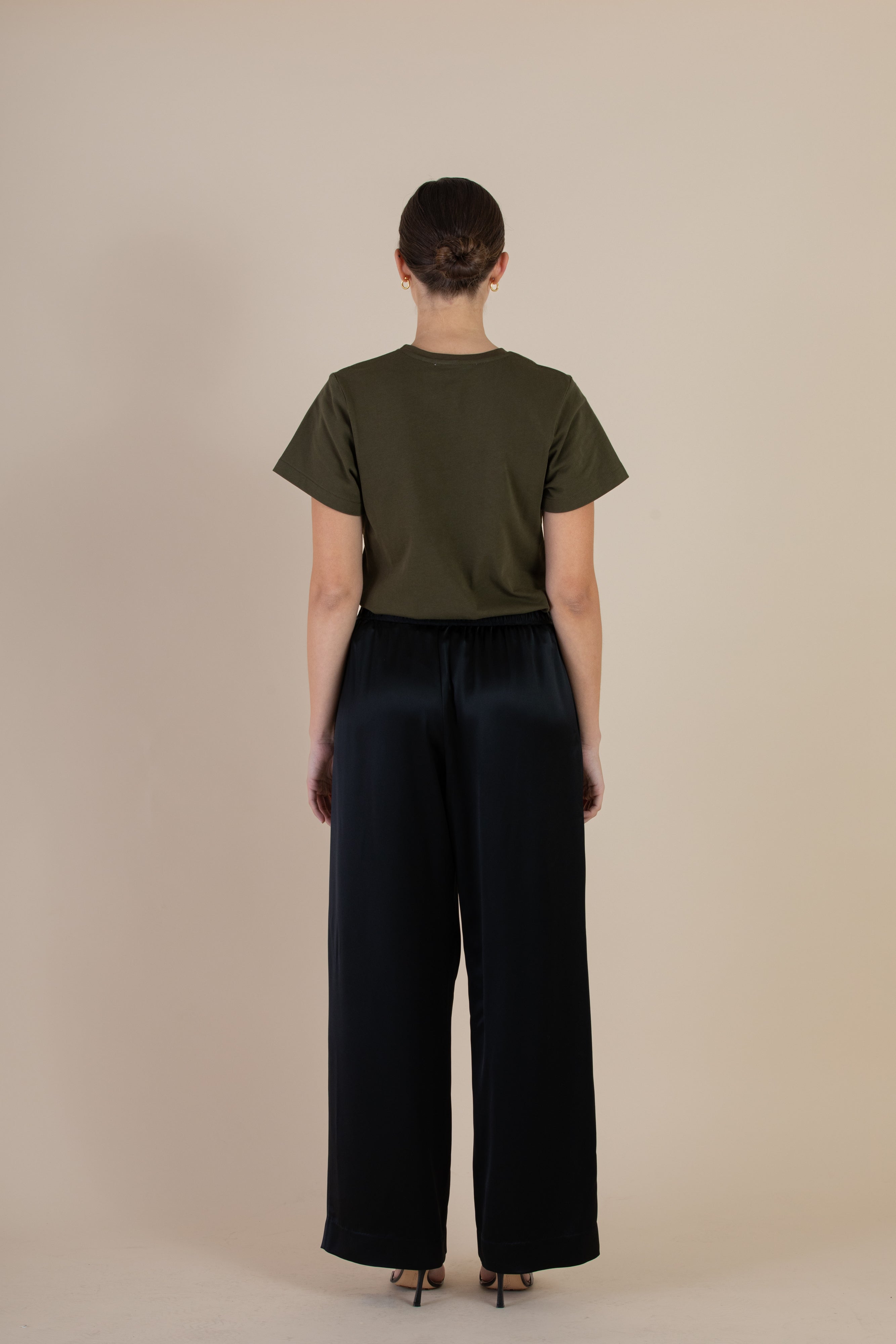 The Celeste Tee in Cypress back view
