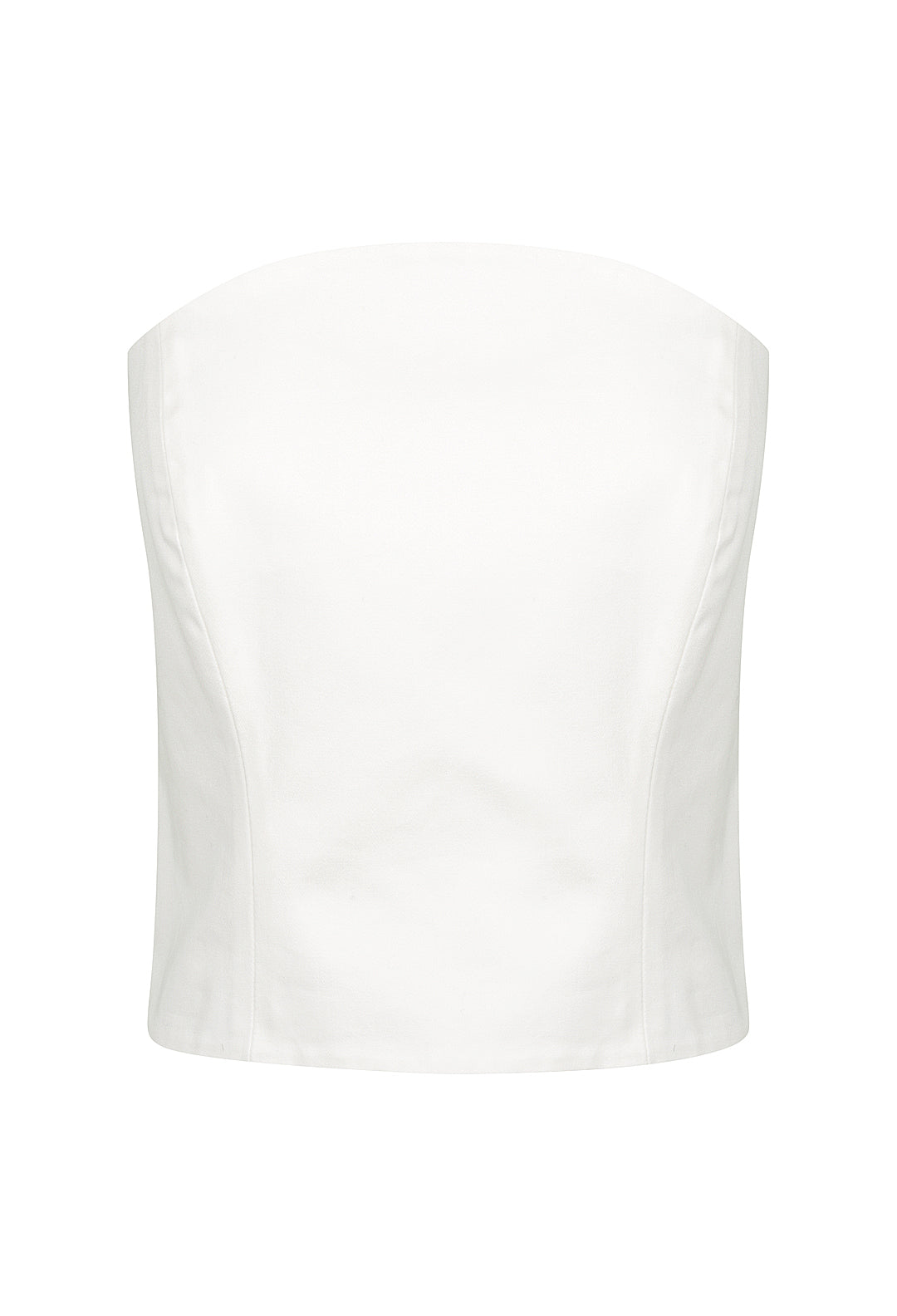 Cotton Canvas Bustier