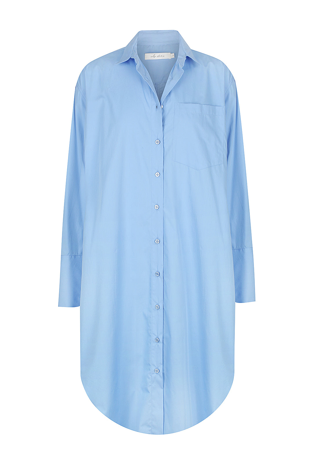 Long Sleeve Pocket Shirtdress