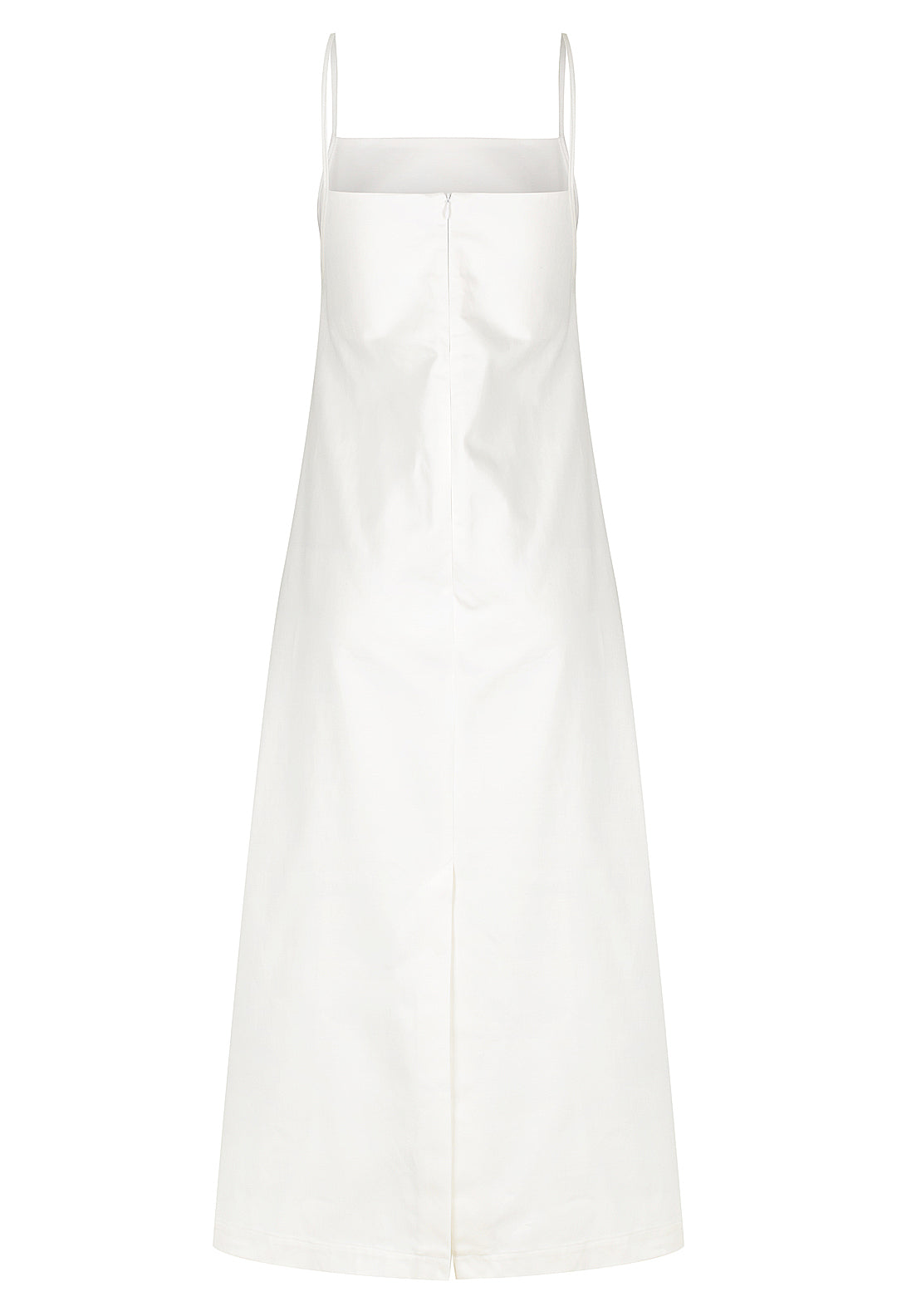 Cotton Canvas Slip Dress