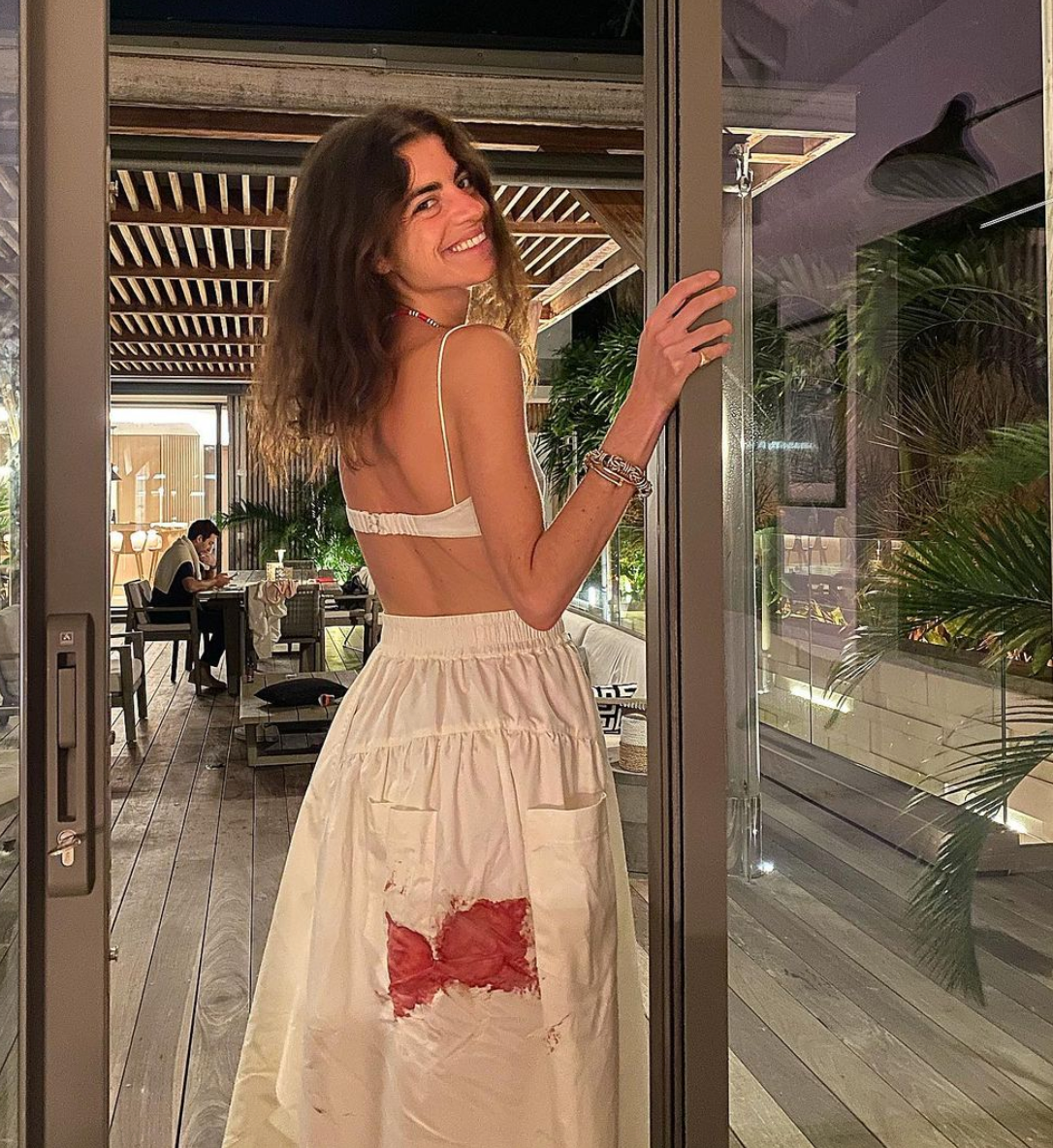 Gathered Circle Skirt