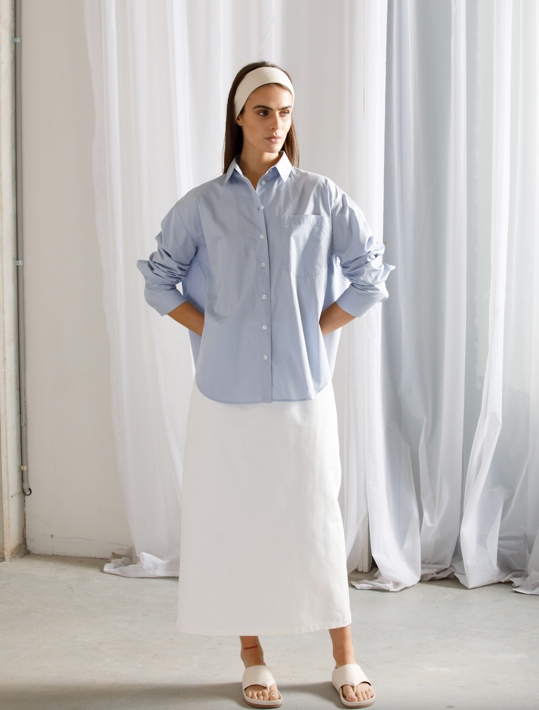 Long Sleeve Pocket Shirt