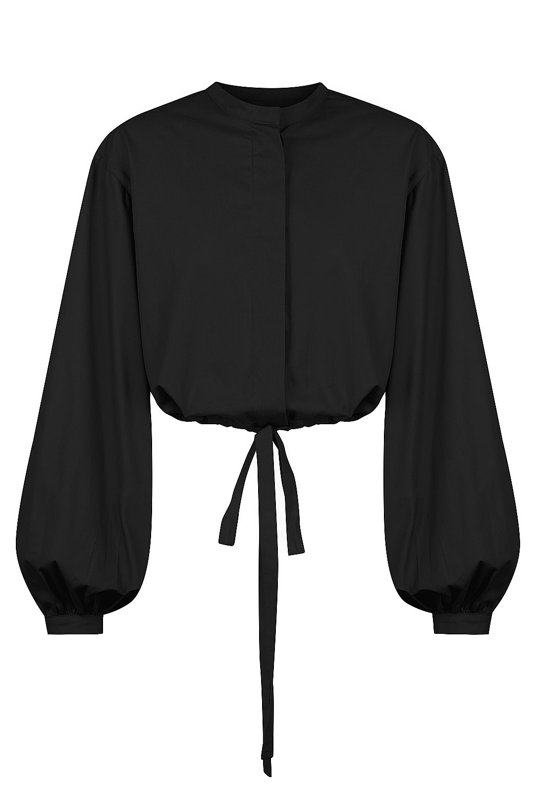 Cropped Long Sleeve Shirt