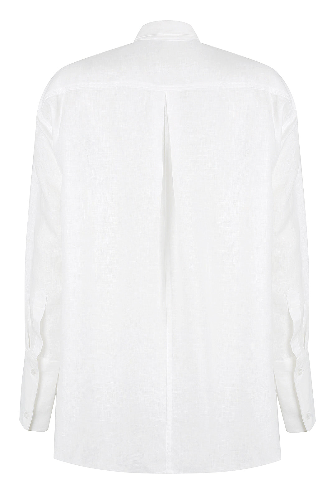 Long Sleeve Linen Pocket Shirt