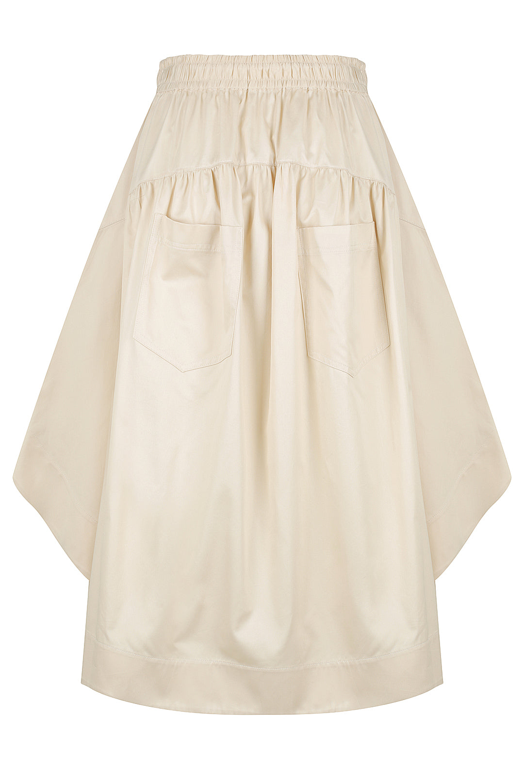 Gathered Circle Skirt