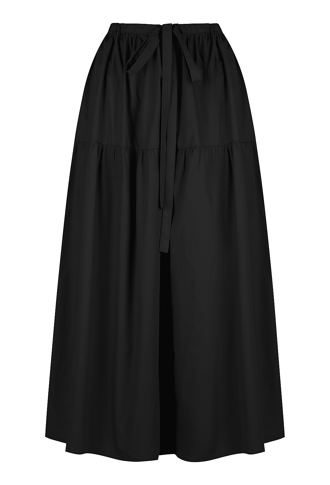 Gathered Tiered Skirt