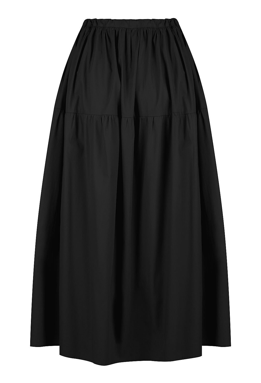 Gathered Tiered Skirt