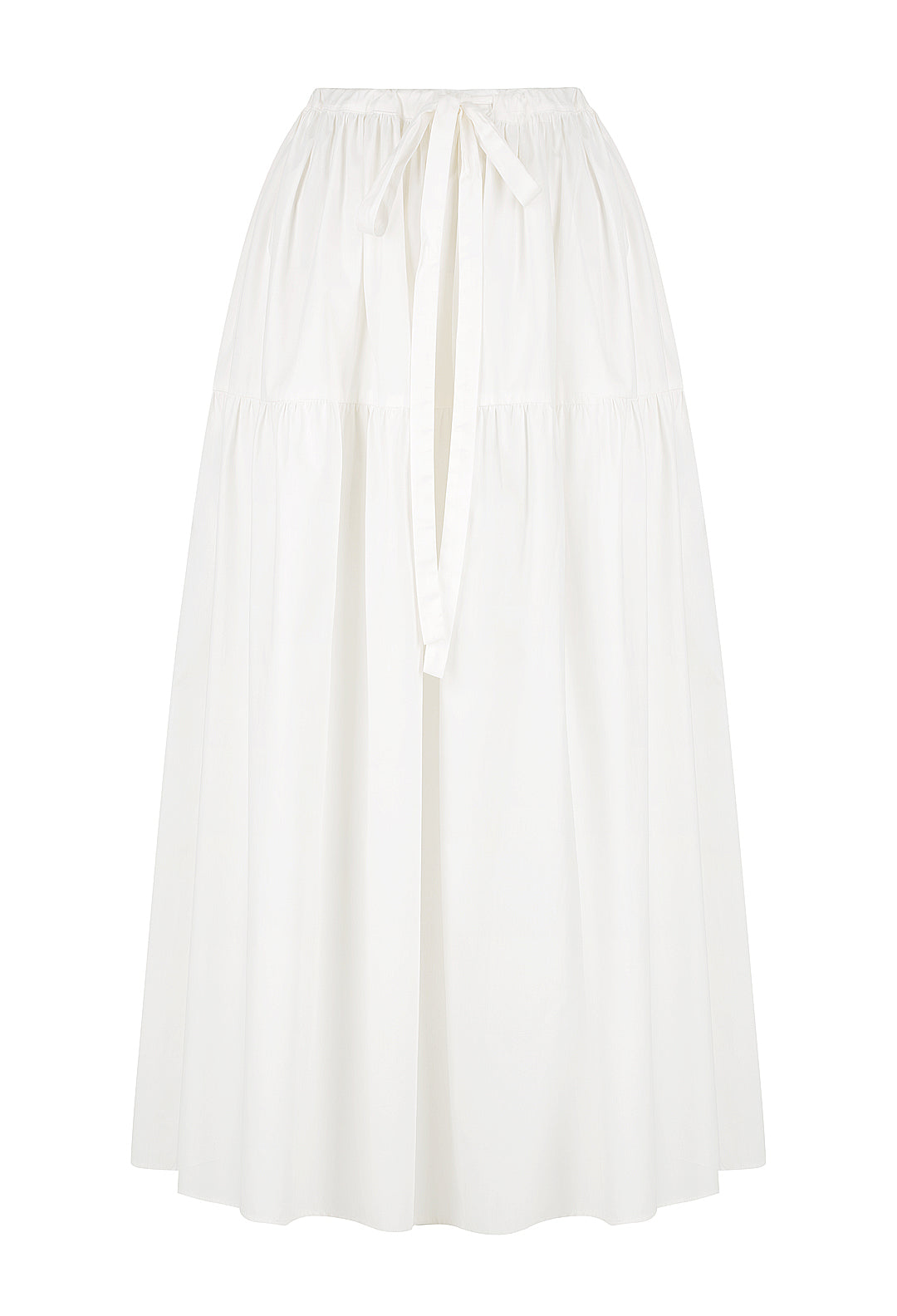 Gathered Tiered Skirt