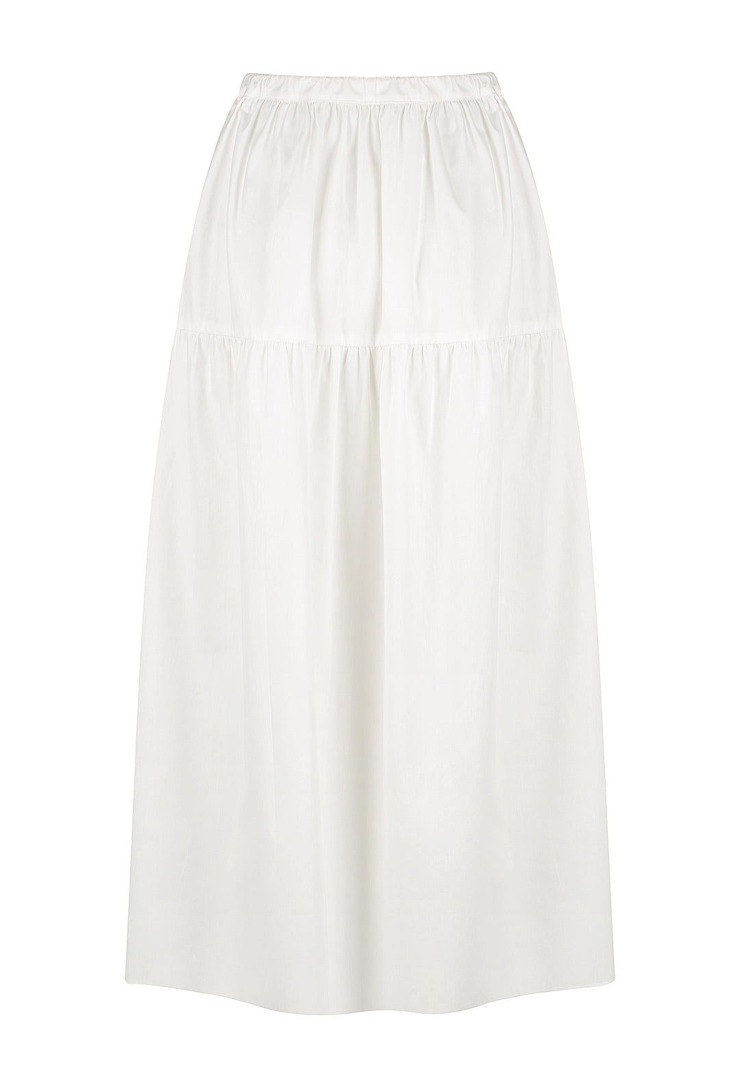Gathered Tiered Skirt