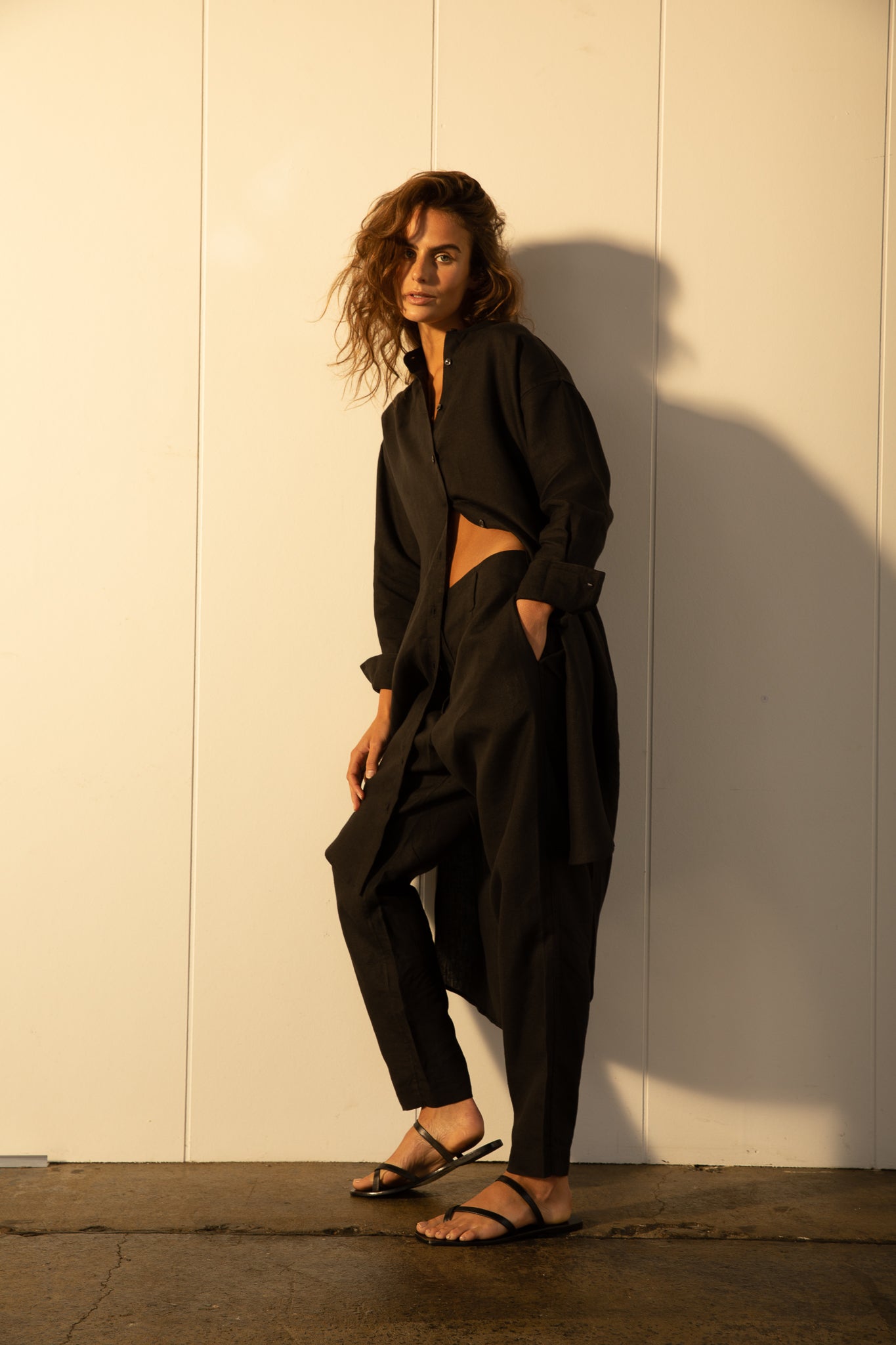 Tailored Linen Pant