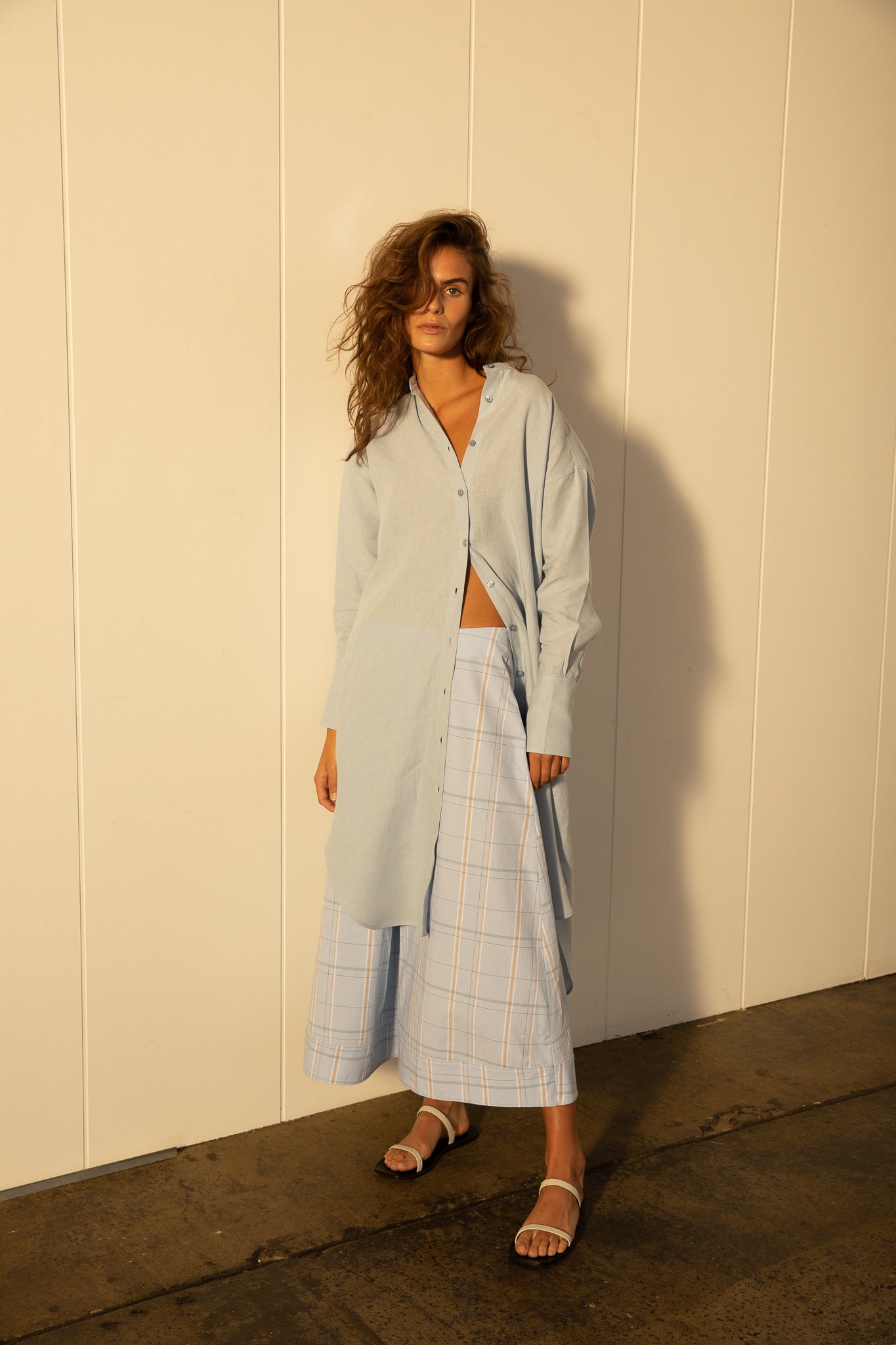 Classic Linen Shirtdress