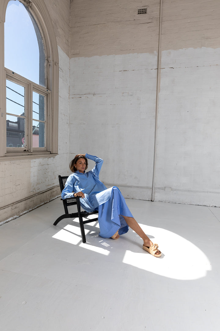 Classic Bib Shirtdress