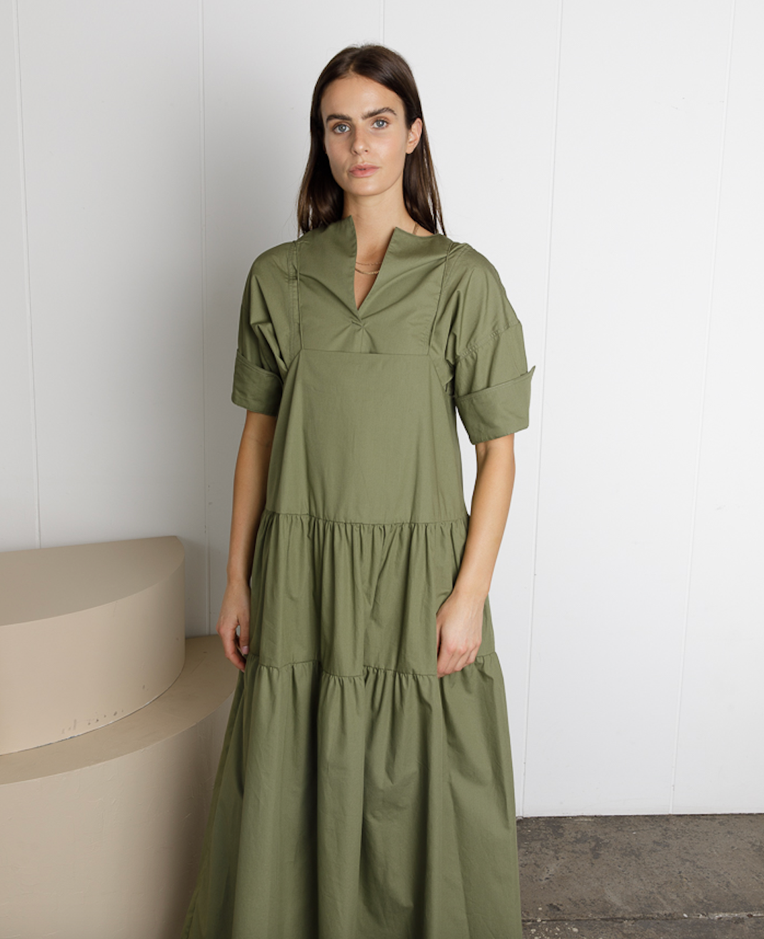 Short Sleeve Bib Shirt