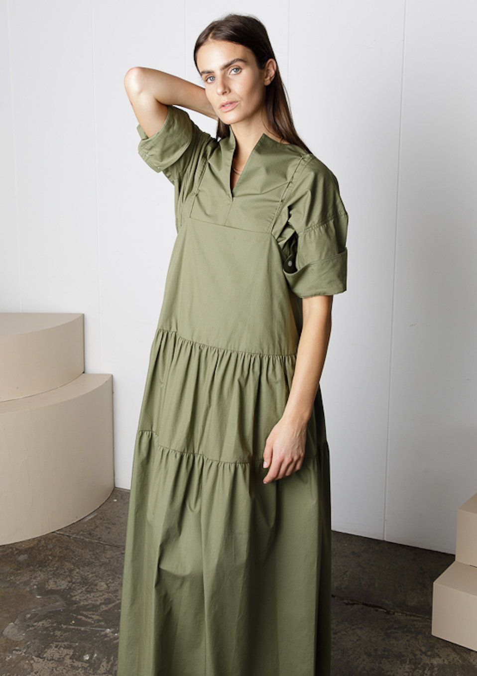 Short Sleeve Bib Shirt